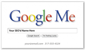 Google Me card
