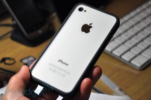 iPhone 4 blanc arrière