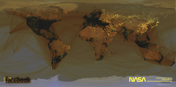 Carte de non utilisation de Facebook