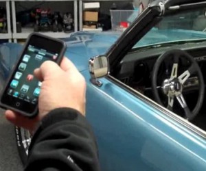 Pontiac GTO 69' contrôlée par un ipod touch