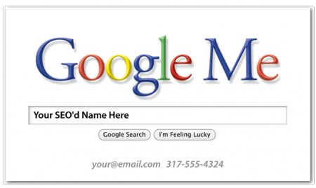 Google Me card