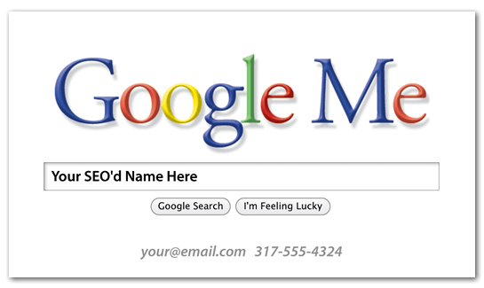 Google Me card