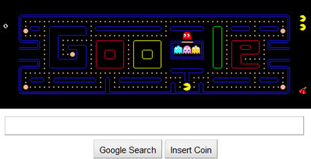 Google Doodle PAC-MAN