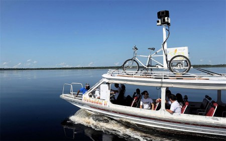 Google Street View en Amazonie