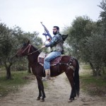 Portrait d'un rebel en Syrie
