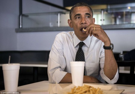 Le regard de Barack Obama à Miami durant la campagne