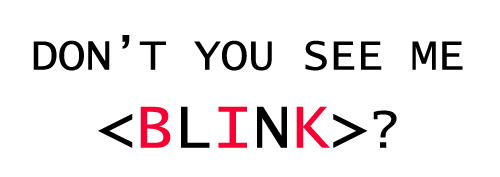Tag Blink