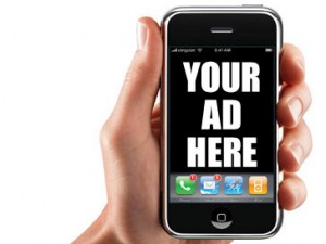 La publicité sur mobile