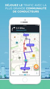 Waze 4.0 sur iOS