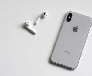 Apple AirPods et iPhone X