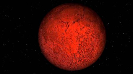 éclipse lunaire rouge