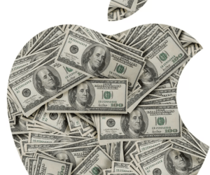 Apple Logo pomme dollars