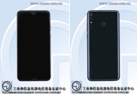 Honor 8X TENAA