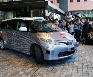 Taxi autonome à Tokyo