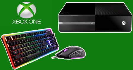 La Xbox autorise de jouer avec clavier et souris