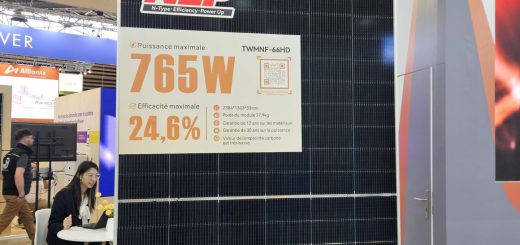 Panneau solaire 765W