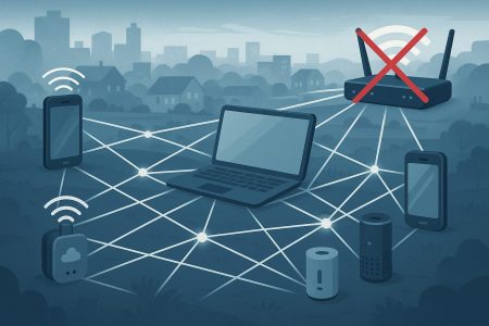 Réseau Mesh sans Internet