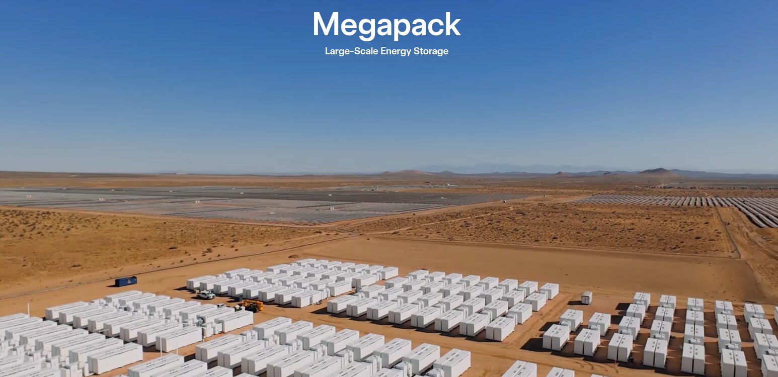 Batterie ESS Tesla Megapack