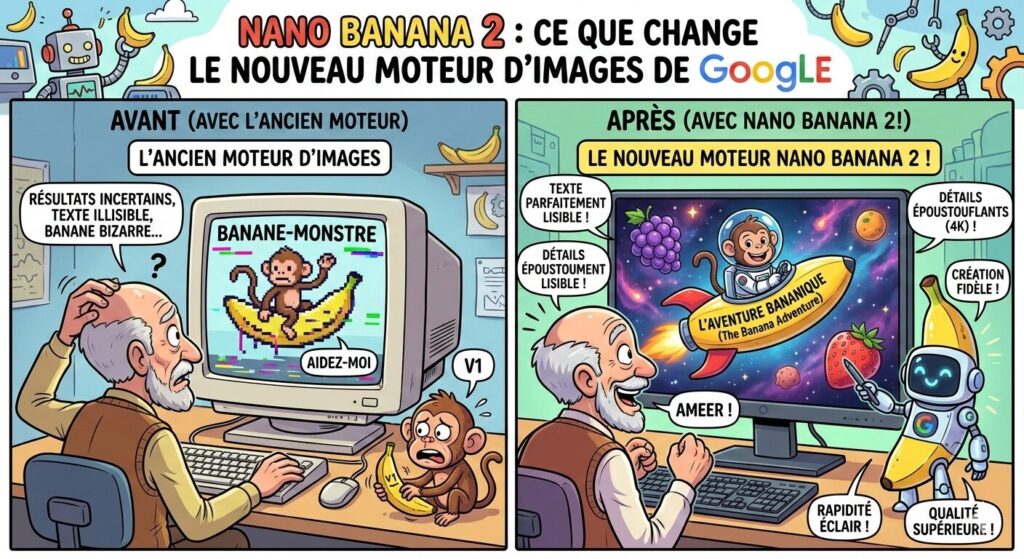 Google Gemini Nano Banana 2 - Evolutions