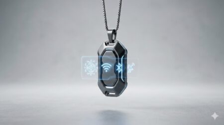 Pendentif connecté