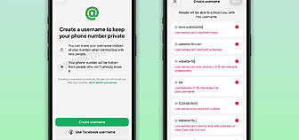 Whatsapp : Noms d'utilisateur
