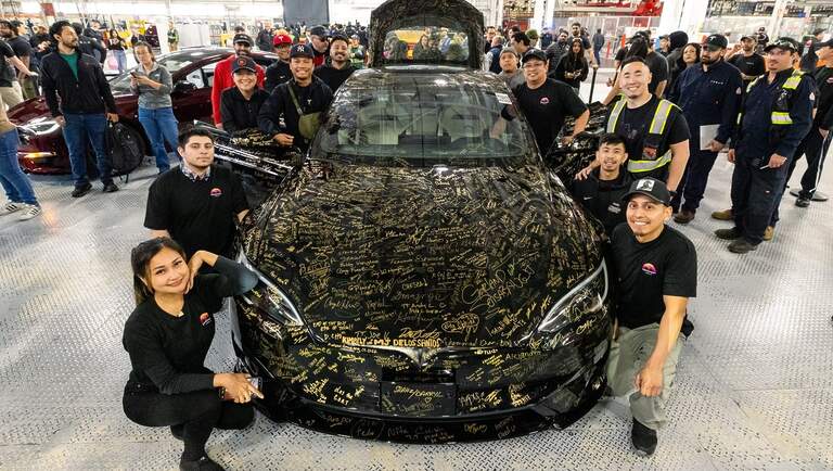 Tesla : Dernière Model S