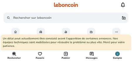 Panne Leboncoin
