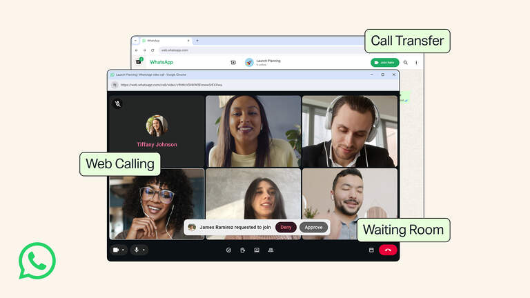 Appels WhatsApp Web