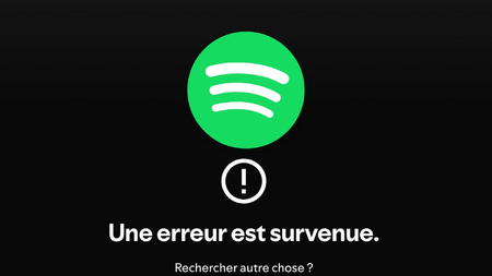Panne Spotify