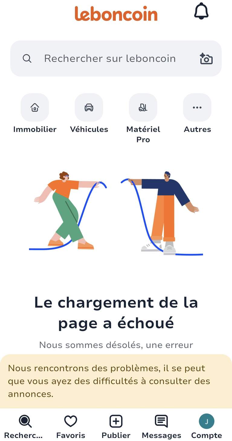 Panne Leboncoin 19072026