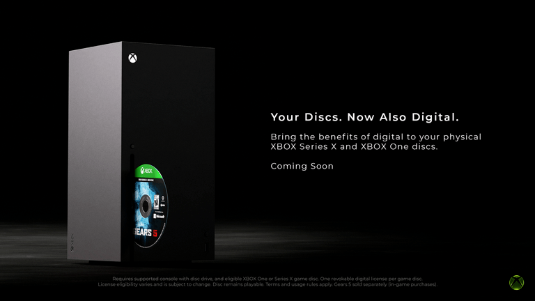 conversion disque Xbox