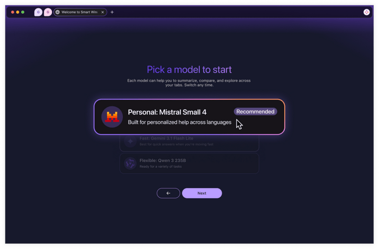 Firefox Smart Window
